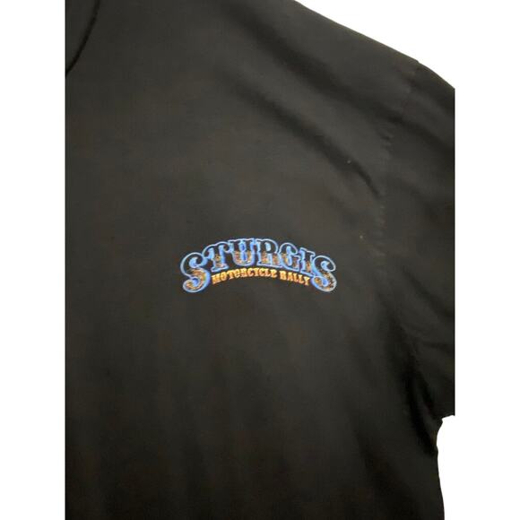 STURGIS 2021 4XL T-SHIRT BLACK SKELETON GRAPHIC TEE XXXXL BIKER HARLEY - Picture 2 of 5